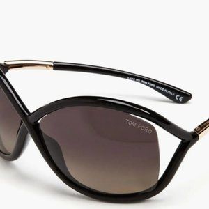 Tom Ford Whitney 64mm Oversize Polarized Sunglasse